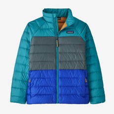 (파타고니아 100%정품) patagonia 키즈 다운 스웨터 아동 패딩 Belay Blue