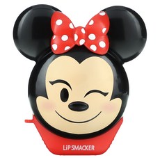 Lip Smacker Disney 이모지 립밤 Minnie #딸기 르보우네이드 7.4g(0.26oz) 2팩, 7.4g, 2개