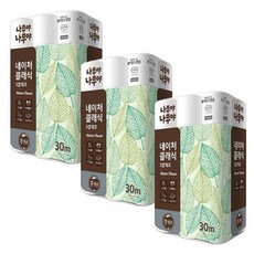 규격미래생활 나무야 네이처 클래식3겹 데코 30m30롤3팩 384932