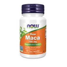 나우푸드 Now Foods Raw Maca 미가공 마카 750 mg 베지캡슐 30개입, 30정, 2개