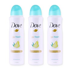 도브 데오드란트 페어 앤 알로에 스프레이 150ml x3개, 단품