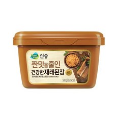 신송 짠맛을줄인 건강한 재래된장, 500g, 2개