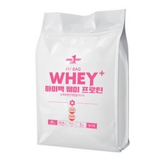 단백질 헬스보충제 웨이프로틴 포대유청 wpc딸기맛 2kg, 1개