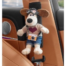 그로밋 안전벨트인형 안전벨트 쿠션 커버 클립