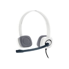 로지텍코리아 Stereo Headset H150 헤드셋 화이트 (유선), 선택하세요