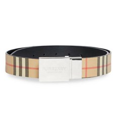 Burberry [명품]버버리 8019817 MB 35MM BLE PLAQUE RVS DFC 남성 양면 벨트