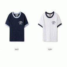 후아유 여성 링거 크롭 반팔티 / Ringer Crop T-Shirt WHRAE2621F 17