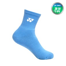 요넥스 배드민턴 양말 여성(장목) 89SN007F 스카이블루, 89SN007F SB(스카이블루)