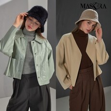 마스케라 22FW 앙고라&울 버킷햇 2종세트