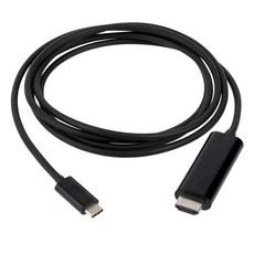 NEXT-2241TCH-BLACK TYPE-C to HDMI UHD 4K 케이블 1.8M색상대검정색 USB USB HDMI NEXT 케이블 4K, 1