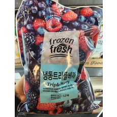 노브랜드 냉동 트리플베리 1.2kg frozen fresh 아이스박스+아이스팩 무료, 1개