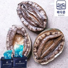 [선물포장] 바다온 완도활전복 6-7미 1kg(마리당140g내외), 1