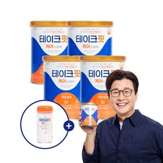 (공식) 테이크핏케어 단백질 김성주 파우더 프로틴 발효 남양유업 304g 보틀+스푼 4캔 6캔, 4개