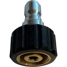 브랜드 압력 세척기 퀵 커넥트 트위스트 온 38 플러그 X 22mm 암 커플러 14mm 스템 포함 일반 D10037과 호환