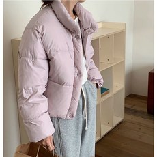 빵빵 무지 크롭숏패딩 6컬러