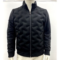 루이까스텔 23F/W 시즌오프 50%할인 남성 핫멜팅 덕다운 튜브 소매니트 배색 패딩점퍼 3MRJP031