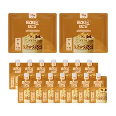 플라이밀 브라운 미숫가루 라떼 쉐이크, 45g, 14개