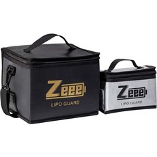 Zeee Lipo Bag 내화성 배터리 안전 가방 폭발 방지 가방 Lipo 배터리 보관 가드 안전 파우치 충전 및 보관, 한개옵션0