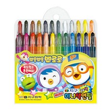 뽀로로미니색연필24색
