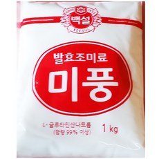 백설 미풍 발효조미료 1kg X 12개 / 미원, 1