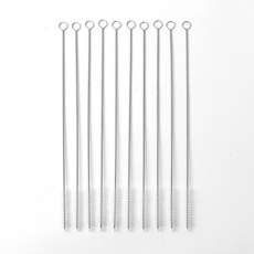 썸띵 빨대 세척 빨대솔 세척솔 청소솔 10개입 1세트, 1개, 26cm