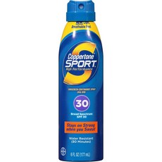 Coppertone 스포츠 C-스프레이 SPF30 177ml, 4개