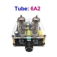 5654 진공관 프리앰프 HiFi 튜브 앰프 Bile 버퍼 Audio 앰프 DC12V, 2)12V2A power