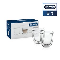 [드롱기 정품] 카푸치노 잔 진공컵190ml 2P SET, 190ml (2개)