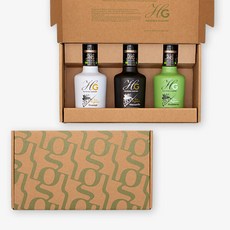 하시엔다구즈만 HG 유기농 엑스트라버진 올리브오일 250ml 3종 세트, 없음