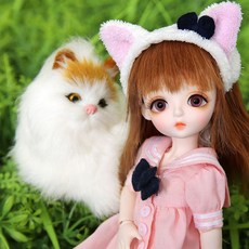 SM직구 샤론인형 작은인형 베이비돌 미미 쥬쥬 실바니안, 화장O바디만