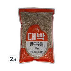 건강식단 대박 찰수수쌀 5kg 2개