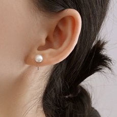 작은진주귀걸이