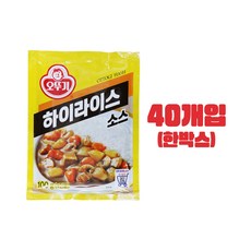오뚜기 하이라이스 소스 100g 40개