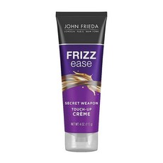 John Frieda프리즈 이즈 시크릿 터치 업 크림 곱슬 방지 스타일링 크림 곱슬머리를 진정시키고 부드럽게 하, 113g, 1개
