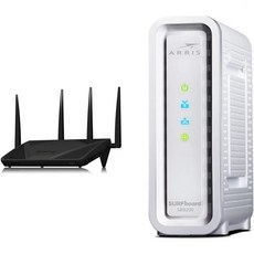 Synology RT2600ac – 4x4 듀얼 밴드 기가비트 Wi-Fi 라우터 MU-MIMO 강력한 부모 제어 위협 방지 대역폭 관리 VPN 메쉬 Wi-Fi로 확장 가, RT2600ac_Wi-Fi router + Modem