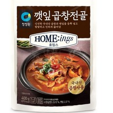청정원곱창전골