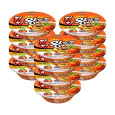 김치왕뚜껑 컵라면 110g x12개