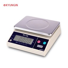 경인 전자저울 KS Seris 2kg(1g)~30kg(10g) 주방저울 계량 듀얼디스플레이, KS-15K