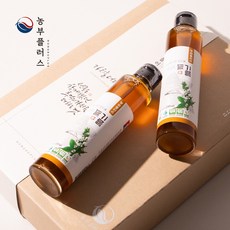 [농부플러스 선물세트] 국산 냉압착 생들기름 저온착유 들기름 참기름 2병 선물세트 180ml (교차선택가능), 3) 저온착유 들기름 2병, 2ml