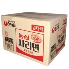 농심 사리면 멀티(5입) x 8봉 찌개 전골용 라면사리 식자재