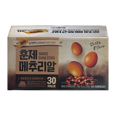 훈제메추리알 450g (15g X 30) 1개, 30개