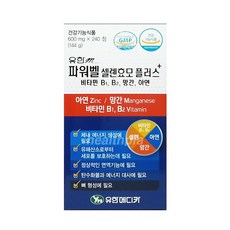 유한m 파워벨 셀렌효모 플러스 240정 건조 맥주효모 비오틴, 1개
