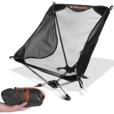쓰리픽스 750g 초경량 등산의자 캠핑의자 백패킹 접이식 의자, 1개