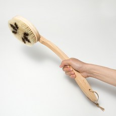 일본 마나 천연목 바디브러쉬 (소프트-돼지털) / B573, 1개, 1개입