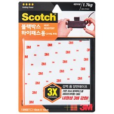 3M/강력고내열폼양면테이프 HRS101 사각테이프
