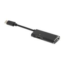 ZLD Type-C 장치 용 DAC 디코딩 기능이있는 범용 Type-C ~ 3.5mm 오디오 컨버터