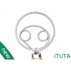 iTUTA-덴마크 식 반죽 털기 대형 빵 믹서기-네덜란드 식 사워 도우 Wisk 밀가루 피자 베이킹 요리 도구 핸드 블렌더기구 후크, 단일옵션