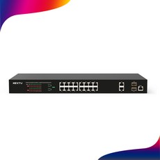 이지넷유비쿼터스 NEXT-POE1720L2-250 16포트 POE+250W 2SFP 2TP L2 매니지먼트 스위치 스위칭허브