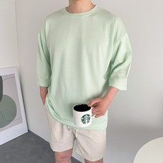 남자린넨티셔츠