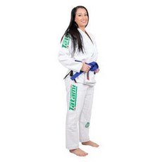 주짓수 도복 남여 공용 타타미 영국 다다미 에스틸로 6.0 WHITE&EMERALD 브라질 여성 도복